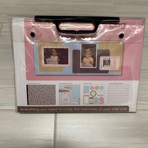 SEI Scrapbook in a bag Sugar 11x8.5” memory book
